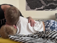 delicious tossing salad and sucky-sucky from a sweet lad, spunk in the lad's throat