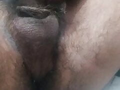 Hairy ass shows in front of you.