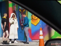 Beautiful boy joins in on a massive orgy with his bisexual partner & their police buddies