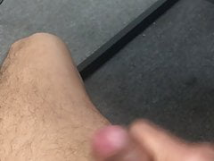 Looking at a tranny and jerking off at work