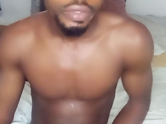 My practice boning myself with my Huge Fuckpole