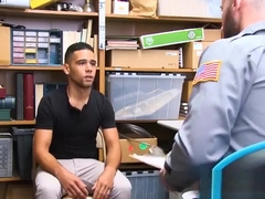 Mall cop detained the hispanic gay guy from the mall