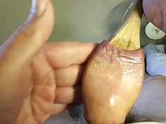Saturday foreskin - wooden spoon