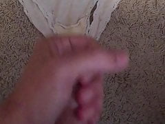 Cumming on panties