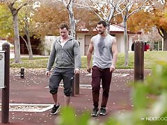 NextDoorStudios Straight Guy Friend Practice Anal Sex 4 Role