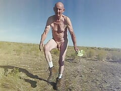 Play time while out archery hunting for pronghorn