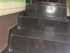 My neighbor nailed me outside