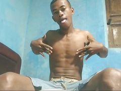 Black Mega Cock Cum In His Own Mouth