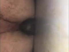 Black Bareback Fuck at the Cabin Glory Hole 2