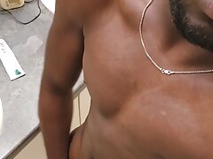 Showing off before the shower
