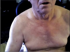grandpa cum on cam