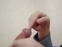 Lonely guy jerking off at home  #15