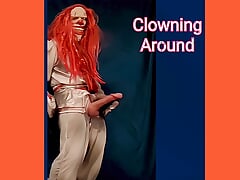 Watch Clown Cock and Clown Cumshot Cosplay BIG COCK and BIG CUMSHOT