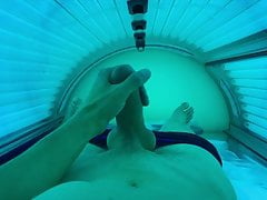Solarium blue light