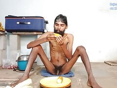 Part 2 Rajeshplayboy993 eating roasted sweet corn