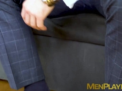 Muscular Ryan Ellis played and jacked his cock in the bathtub