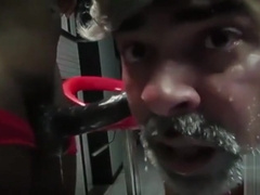 Interracial Gay Blowjob