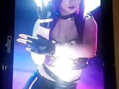 Kaisa Cosplay SoP - Cum Tribute On Her Hot Body