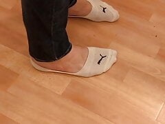 i play with my favorite levis puma Peds socks