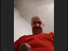 Argentinian grandpa wanking
