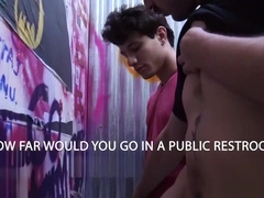 Bartender sucks and fucks this new twink customers dick