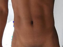 Walking Naked on terrace