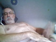 Old man cum on cam 40