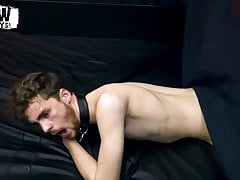 Scruffy twink barebacked by anonymous furry muscle jock