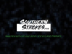 SOUTHERNSTROKES Justin White Deepthroats Hard-Ons With Patrik Crumble