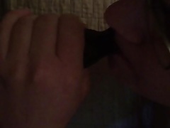 Me sucking my first uncut dick!