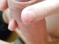 Guy cums from handjob