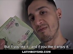 Straight Latino Paid Cash To Have Sex With Gay Stranger POV