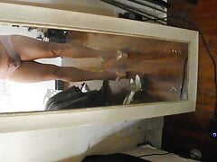 hand held self deprication and erection-ation mirror love