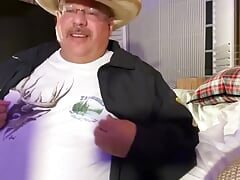 Texas Mustache Step-daddy with Huge Feet Has Ass Orgasm and Leaks Into My Daddy Hole