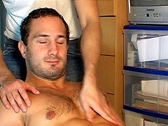 Straight seduced, hunk physical, massage gay francais