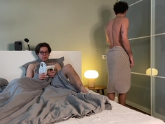 Enticed a fellow with his super-hot pink cigar after a bathroom and boinked firm