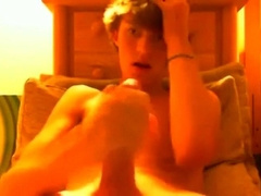 AMAZING twink in hot underwear wanks off! 12