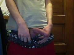 Gay Boy Sagging and Cum 4