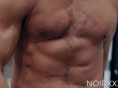 Smoking hot Dillon Diaz drained his thick cock of cum by solo masturbating