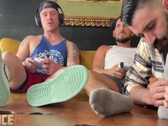 Colt Spence And Derek Allen - And Buddy Derek Get After Gym Service Session From Nick Charms 6 Min