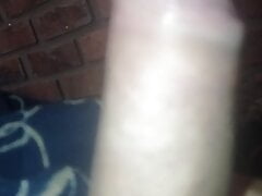 African masturbates all over the house a lot of cum