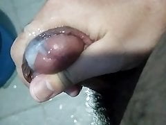 My 1st Video Jerking while in shower