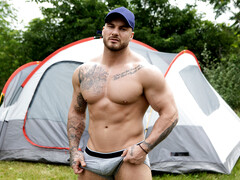 Bi banging with sneaky oral and hard anal