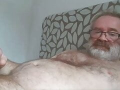 Daddy cums on cam