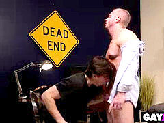 JAMES HUNTSMAN plumbs THE FRESHMAN JUSTIN OWEN