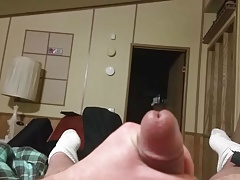 Quick jack with cum.