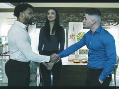 Straight hubby Brock Johnsyn & Trevor Brooks are having intense ass pumping!