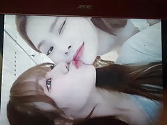 Weki Meki Yoojung  cum (feat Rina) (tribute) #6