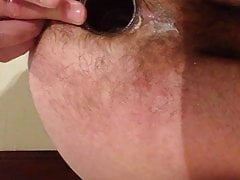 Anal bottle right up there insertion whole gape stretch