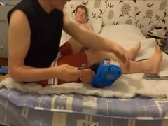 tickled in cling film